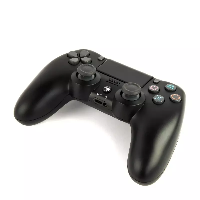 Peliohjain GEMBIRD JPD-PS4BT-02 musta – Bluetooth, RF, USB, Li-Ion-akku, PS4