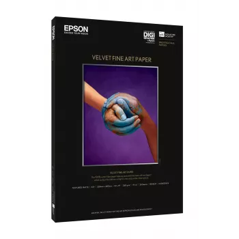 Epson Velvet Fine Art Paper, A3+, 260 g/m², 20 arkkia