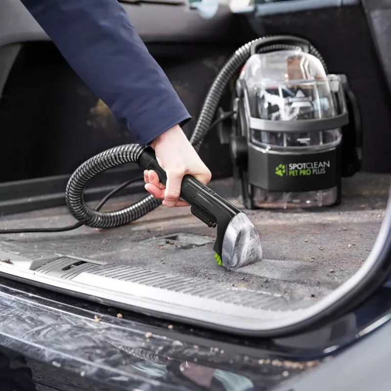 Bissell SpotClean Pet Pro Plus matonpuhdistuskone käsilaite syväpuhdistus musta, läpinäkyvä