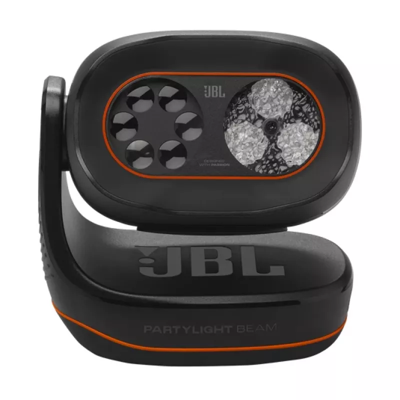 JBL PartyLight Beam Bluetooth RGB LED -valoefektiprojektori, musta