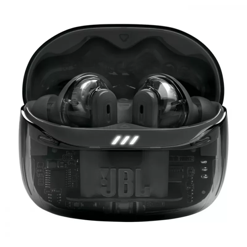 JBL Tune Beam 2 Ghost Edition -kuulokkeet langattomat in-ear musiikki/arkikäyttö Bluetooth musta
