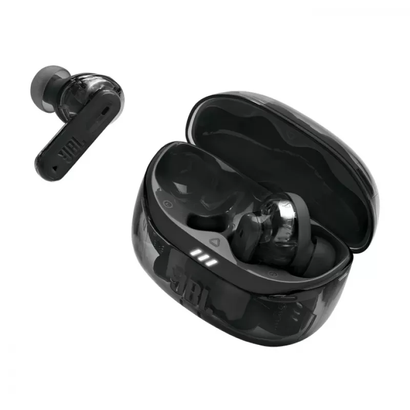 JBL Tune Beam 2 Ghost Edition -kuulokkeet langattomat in-ear musiikki/arkikäyttö Bluetooth musta