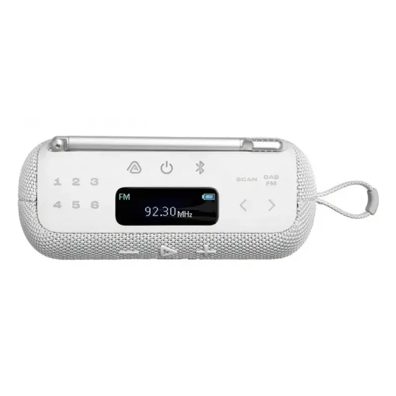 JBL Tuner 3 kannettava DAB/FM-radio, valkoinen