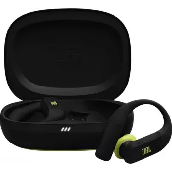JBL Endurance Peak 4 True Wireless -urheilukuulokkeet, musta/limetti