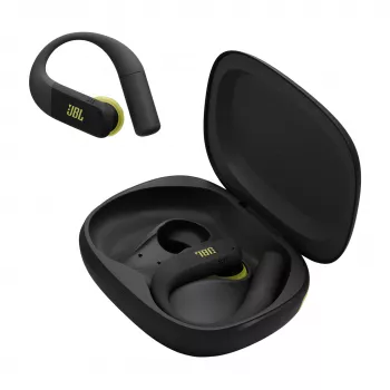 JBL Endurance Peak 4 True Wireless -urheilukuulokkeet, musta/limetti