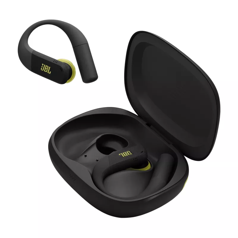 JBL Endurance Peak 4 True Wireless urheilunappikuulokkeet, musta/lime