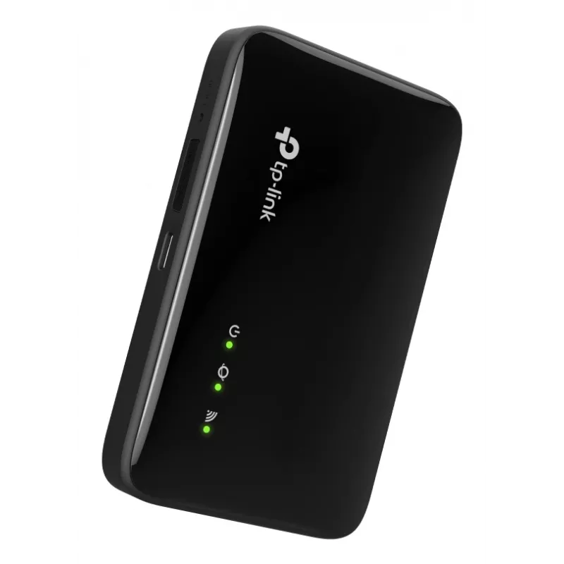 4G-reititin TP-Link M7005, yksitaajuus 2,4 GHz, NanoSIM, Wi-Fi 6, musta