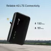 4G-reititin TP-Link M7005, yksitaajuus 2,4 GHz, NanoSIM, Wi-Fi 6, musta