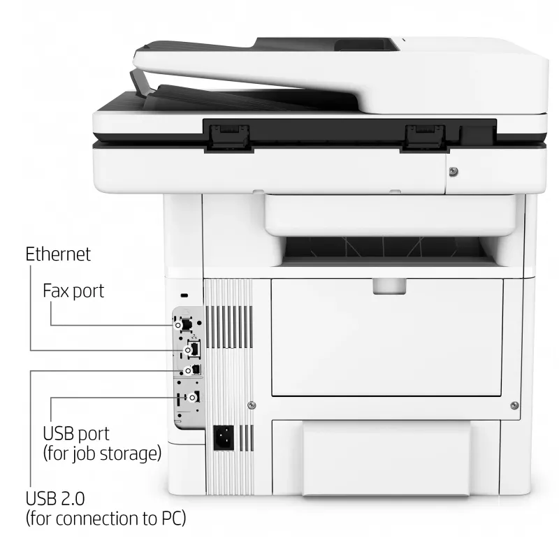 Monitoimitulostin HP LaserJet Enterprise MFP M528f laser yksiväritulostus