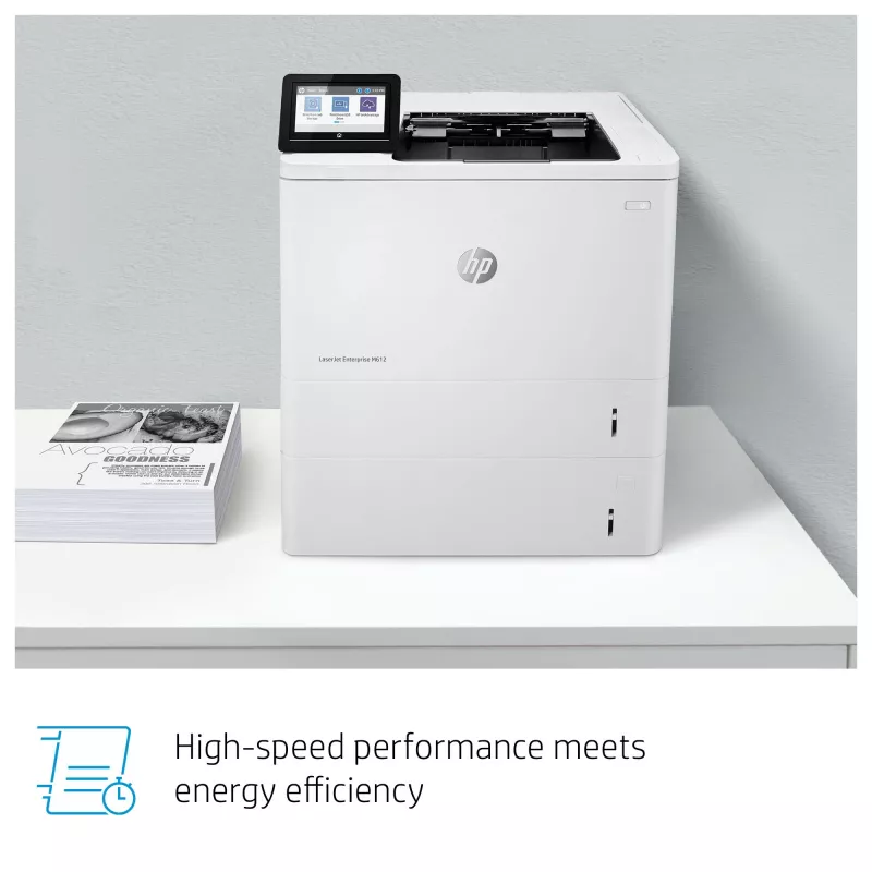 Tulostin HP LaserJet Enterprise M612dn laser valkoinen
