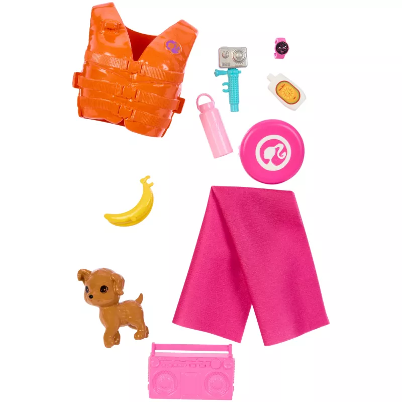 Muotinukke Barbie HPL69 monivärinen 310 mm muovi kangas