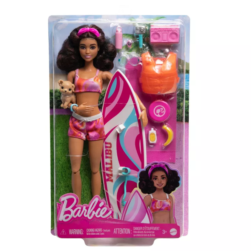 Muotinukke Barbie HPL69 monivärinen 310 mm muovi kangas