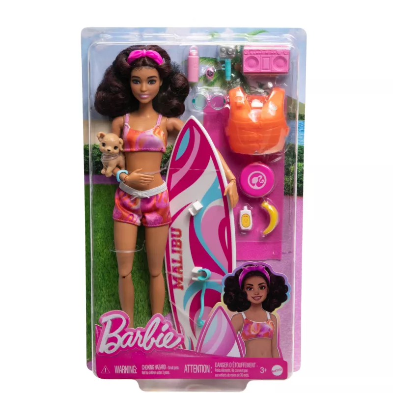 Muotinukke Barbie HPL69 monivärinen 310 mm muovi kangas