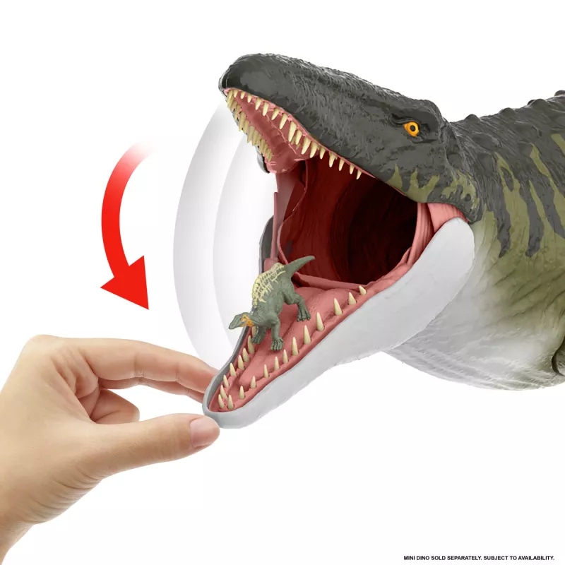 Jurassic World Rebirth Super Colossal Mosasaurus -toimintahahmo, dinosaurusten lelu