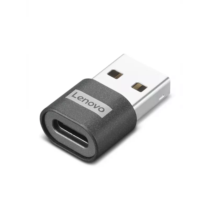 Lenovo 4X91C99226 kaapeliadapteri USB-C USB-A musta