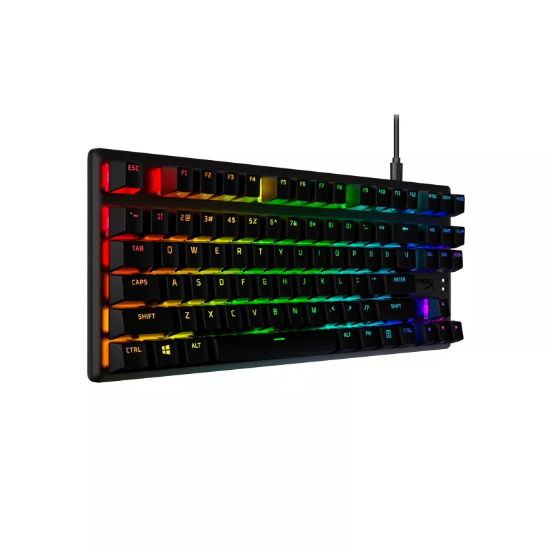 HyperX Alloy Origins Core PBT HX Aqua – mekaaninen pelinäppäimistö