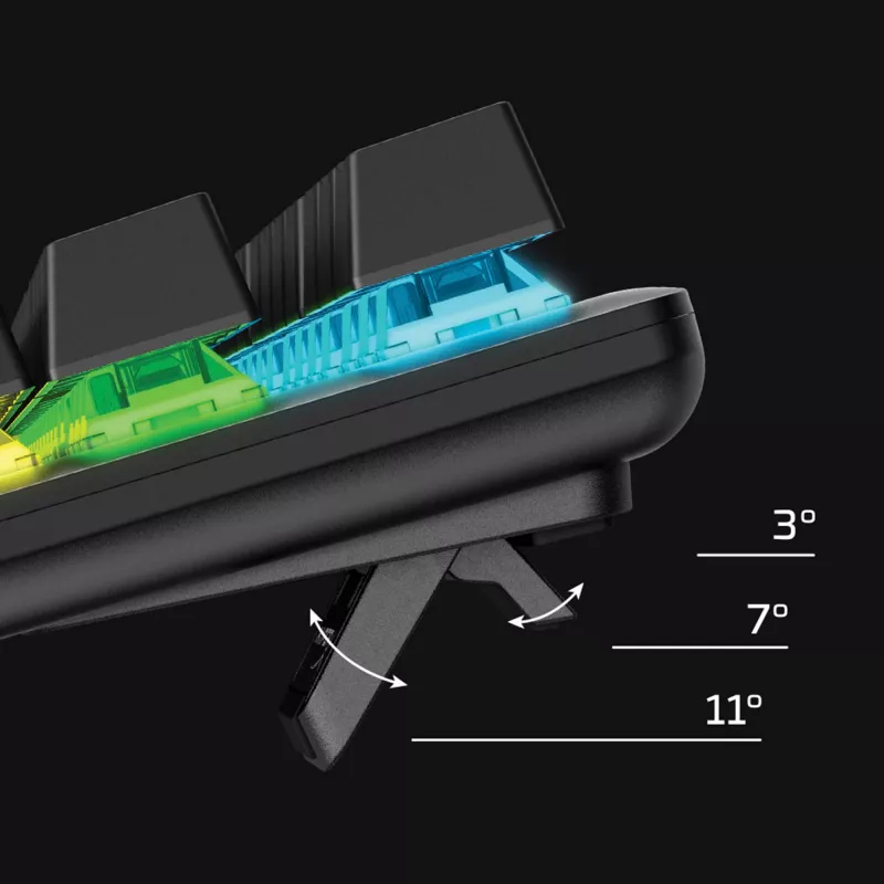 HyperX Alloy Origins Core PBT HX Aqua – mekaaninen pelinäppäimistö