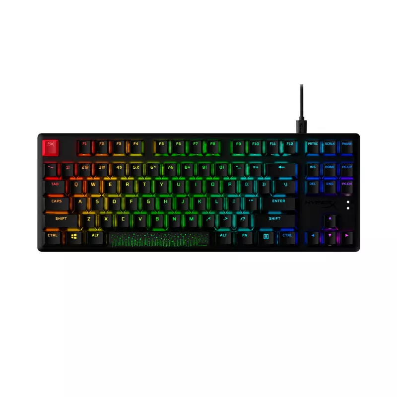 HyperX Alloy Origins Core PBT HX Aqua – mekaaninen pelinäppäimistö