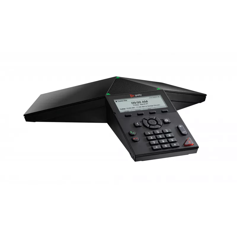 HP Poly Trio 8300 IP-konferenssipuhelin PoE:lla, ilman radiomoduulia