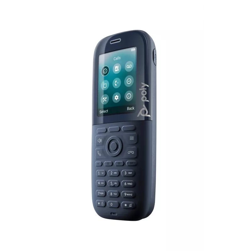 HP Poly Rove 30 DECT-puhelinluuri, musta, TFT, 240 x 320 pikseliä, ENERGY STAR, 300 h, 18 h