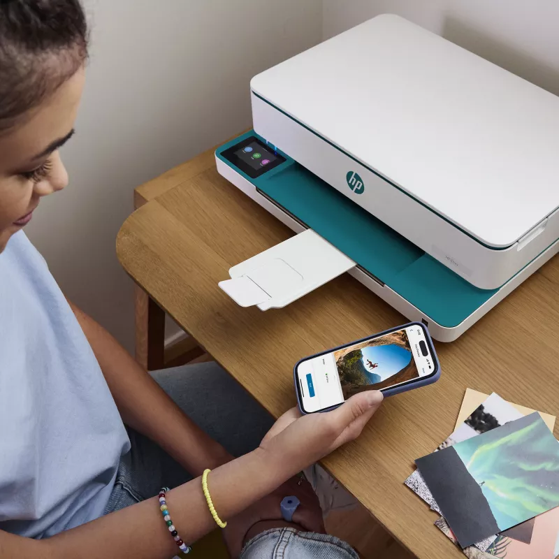 HP ENVY 6122e langaton monitoimi väritulostin, Instant Ink; valokuvatulostus