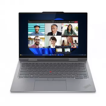 Lenovo ThinkPad X1 2-in-1 Gen 9 Intel Core Ultra 7 155U hybridi (2-in-1) 35,6 cm (14 tuuman) kosketusnäyttö WUXGA 16 GB LPDDR5x-SDRAM 512 GB SSD Wi-Fi 6E (802.11ax) Windows 11 Pro saksa harmaa