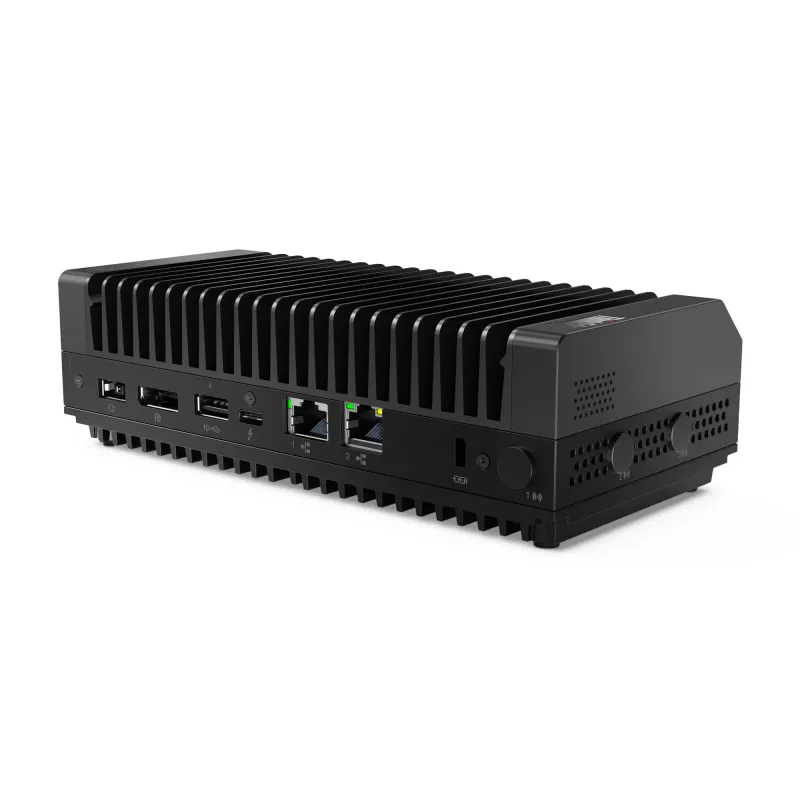 Lenovo ThinkEdge SE30 Intel® Core™ i5 i5-1145GRE 16 GB DDR4-SDRAM 512 GB SSD Windows 11 IoT Enterprise mini-PC musta