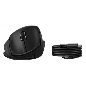 Langaton ergonominen kallistuva hiiri HP Tilt Ergonomic 725M, musta