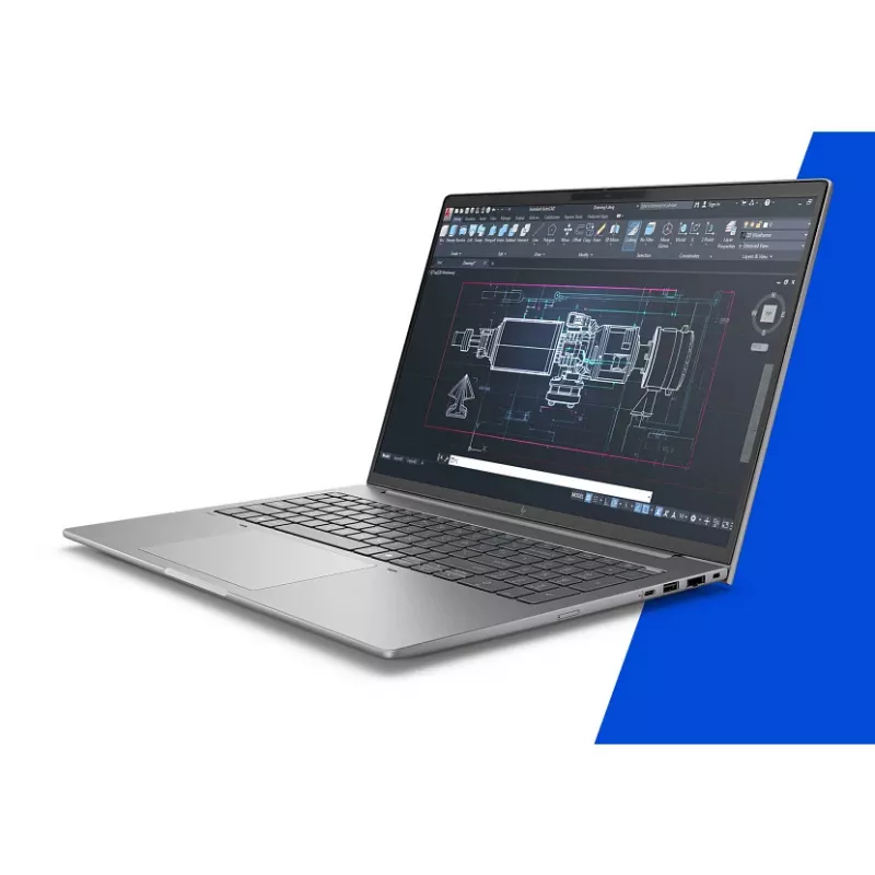 Mobiilityöasema HP ZBook 8 G1i 16 inch Intel Core Ultra 7 32 GB 1 TB NVIDIA RTX 500 Windows 11 Pro
