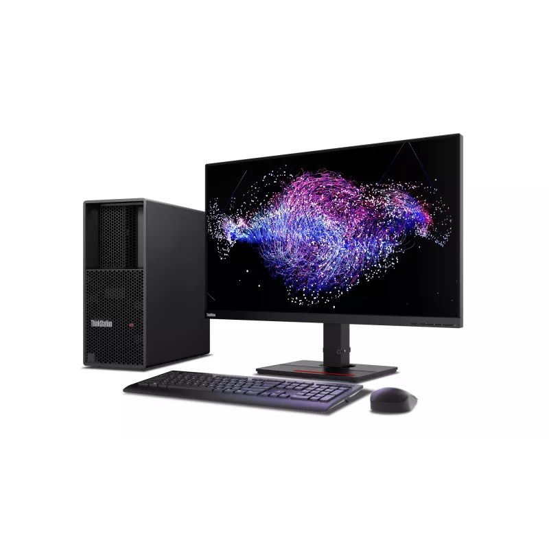 Lenovo ThinkStation P3 Tower Gen 2 Intel Core Ultra 9 285K 128 GB DDR5-SDRAM 1 TB SSD NVIDIA RTX PRO 5000 Blackwell Windows 11 Pro -työasema musta