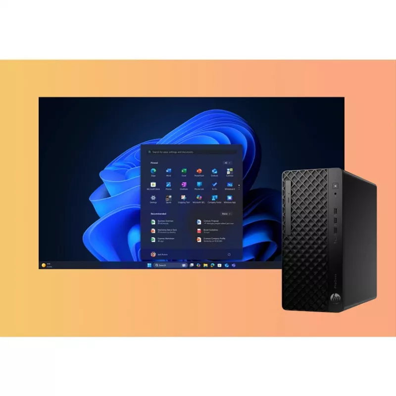 HP ProDesk 4 Tower G1i -pöytätietokone AI PC Intel Core Ultra 5 225 16 GB DDR5-SDRAM Windows 11 Pro