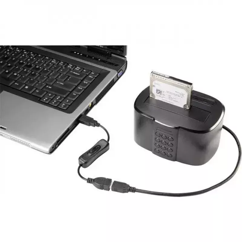 USB-kaapeli Renkforce RF-3322982 0,25 m USB A musta