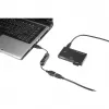USB-kaapeli Renkforce RF-3322982 0,25 m USB A musta