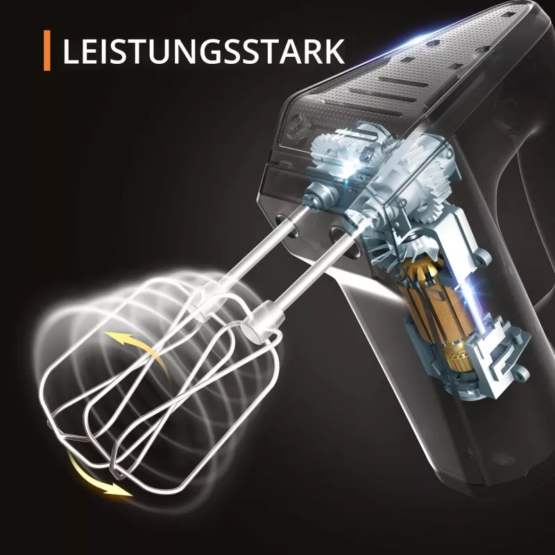 Krups 3MIX 6000 käsivatkain 600 W harmaa, valkoinen