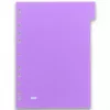 Välilehti Elba Oxford 400005445 — A4 polypropeeni (PP), lajitellut värit, 6 kpl, 227×300 mm