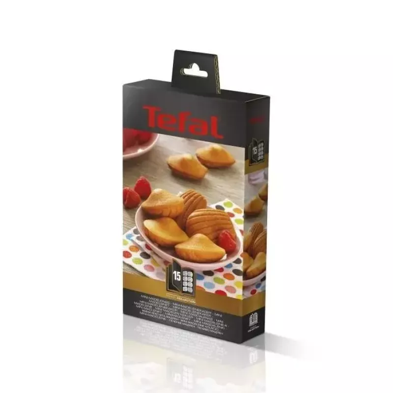 Tefal XA801512 madeleine-levyt, musta