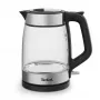 Tefal lasivesipannu KI605830 sähköinen vedenkeitin 1,7 l 2200 W musta, hopea, läpinäkyvä