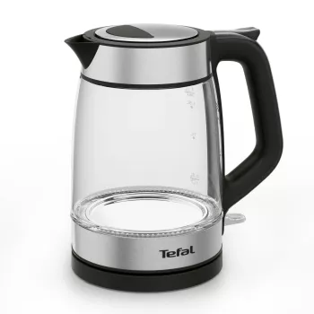 Tefal lasivesipannu KI605830 sähköinen vedenkeitin 1,7 l 2200 W musta, hopea, läpinäkyvä