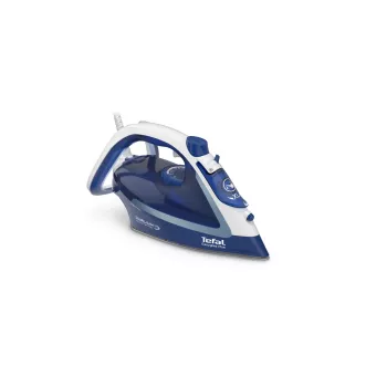 Tefal EasyGliss Plus FV5735 silitysrauta kuiva- ja höyrysilitysrauta Durilium-silityspohja 2500 W sininen, valkoinen