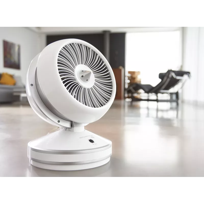 Rowenta HQ7152 sisäkäyttöön valkoinen, hopea tuuletin sähköinen tilalämmitin