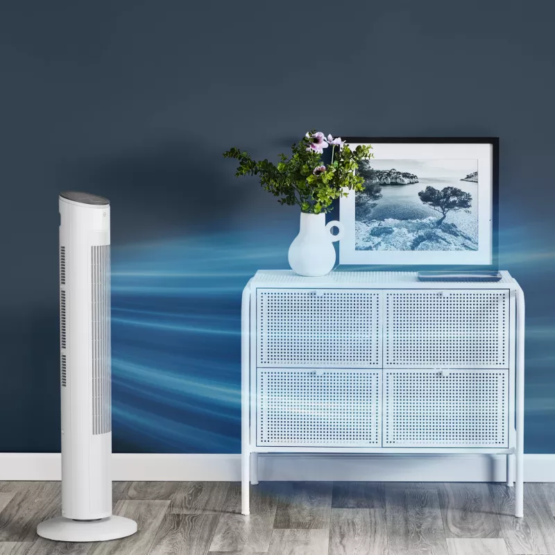 Kotitalouden tornituuletin Rowenta Eole VU6871 valkoinen 40W AC 220-240V