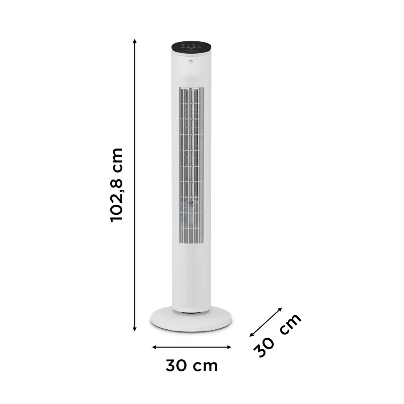 Kotitalouden tornituuletin Rowenta Eole VU6871 valkoinen 40W AC 220-240V