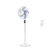 Kotitalouden lattiatuuletin Rowenta Turbo Silence VU5450F0, 32 W, 1470 mm korkeus, valkoinen
