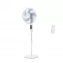 Kotitalouden lattiatuuletin Rowenta Turbo Silence VU5450F0, 32 W, 1470 mm korkeus, valkoinen
