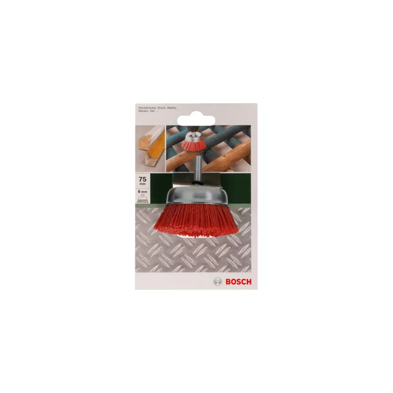 Bosch 2 609 256 525 teräsharja/kuppiharja 7,5 cm