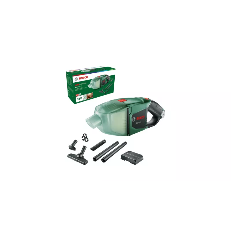 Bosch EasyVac 12 2-in-1-akkupölynimuri kuiva pussiton vihreä