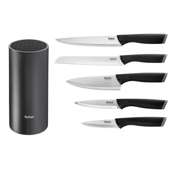 Keittiöveitsisarja Tefal K2216S74 — ruostumattomat terät, 20 cm terän pituus, 5-osainen sarja
