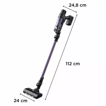 Rowenta RH6A31 2-in-1-varsi-imuri akku kuiva pussiton 140 W musta, violetti