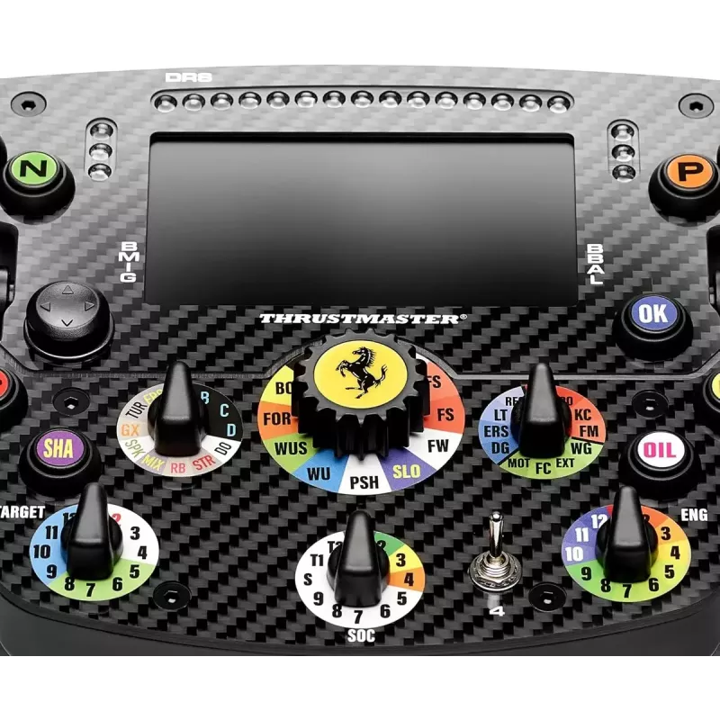 Ratinohjain Thrustmaster AddOn Ferrari SF25 Edition KON/PC — virallinen Ferrari-ratin replika