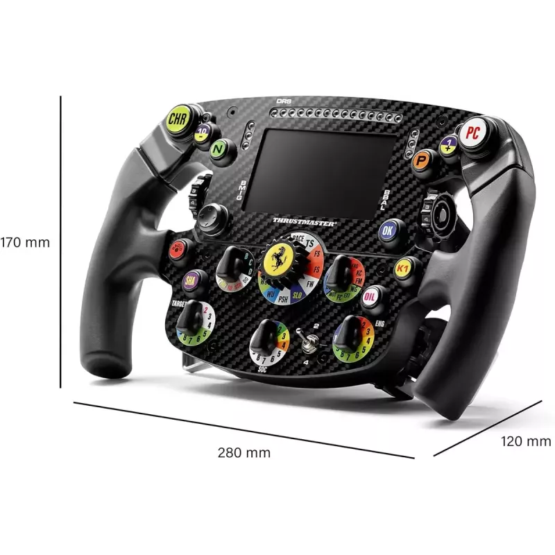 Ratinohjain Thrustmaster AddOn Ferrari SF25 Edition KON/PC — virallinen Ferrari-ratin replika